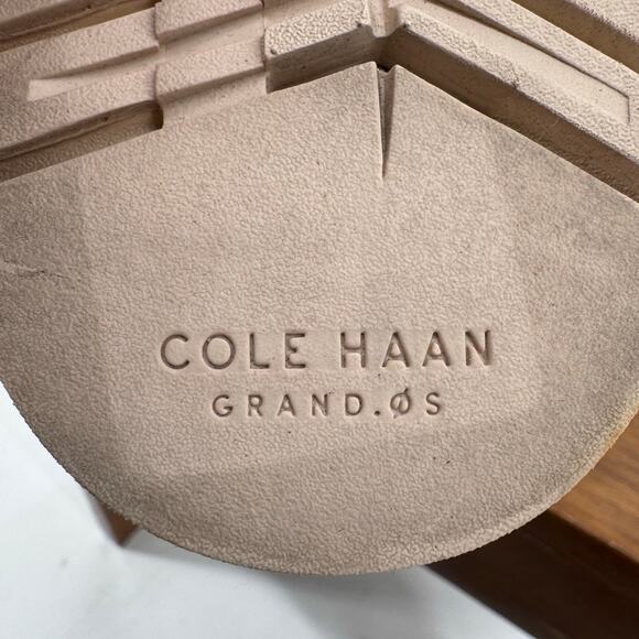 COLE HAAN ZeroGrand Hiking Boot NEW $220 Java / Ivory Waterproof Size 8.5B - Picture 9 of 11